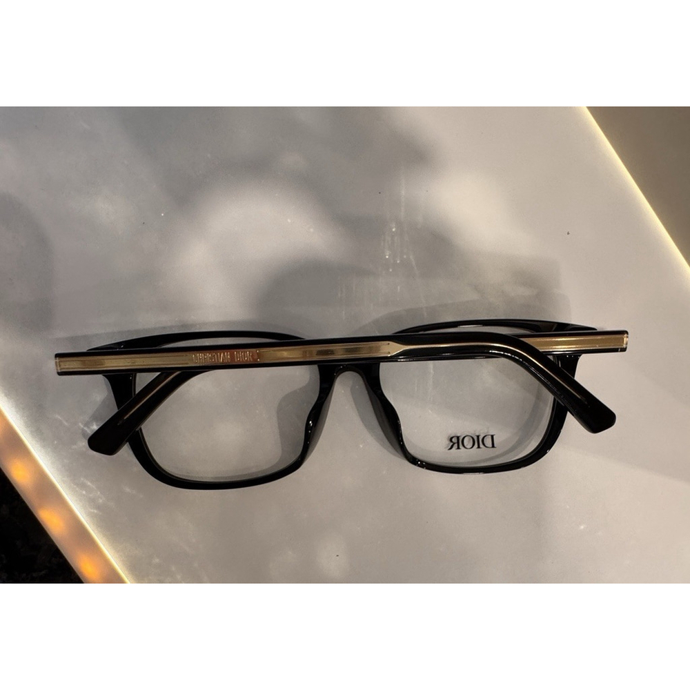 Christian Dior Diorspirito S2f black and Gold Eyeglasses with case - Picture 4 of 4